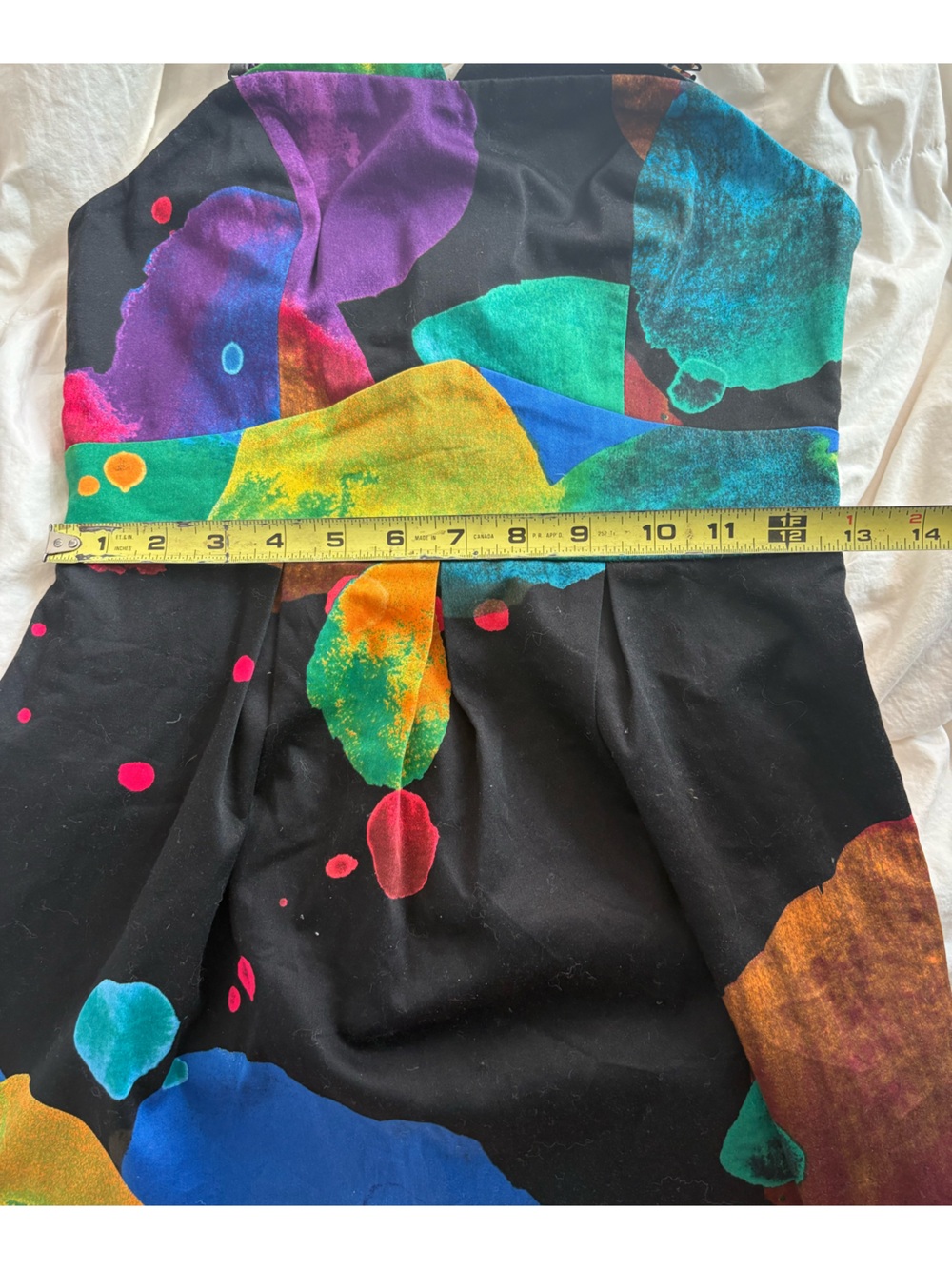 90s Y2K Whimsical Goth Rave Festival Cotton summer Dress - Picture 11 of 11